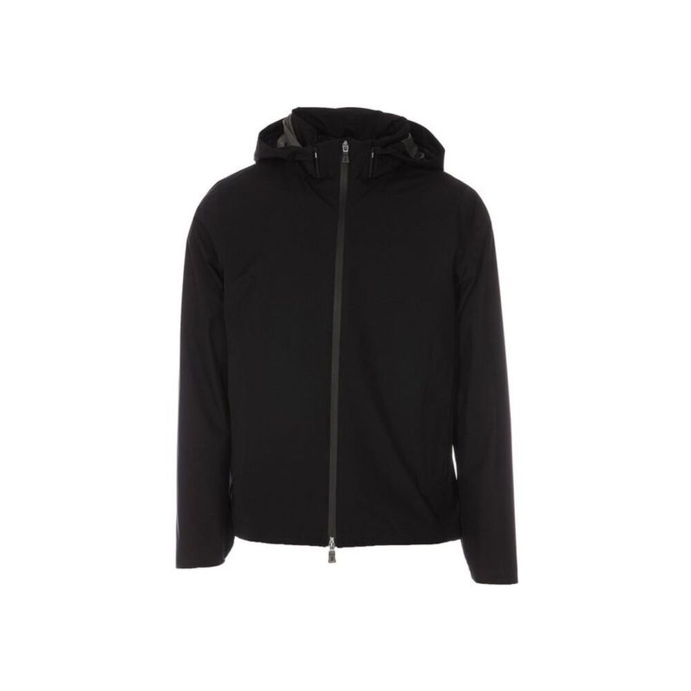 Herno Black Polyester Shell Men's Jacket